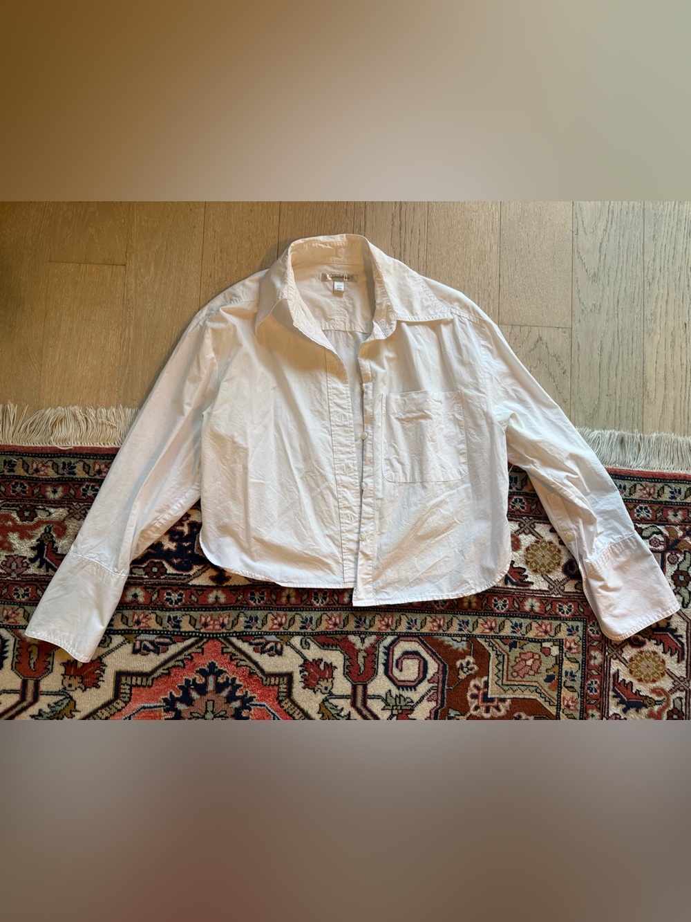 Banana Republic White Lightweight Shirt